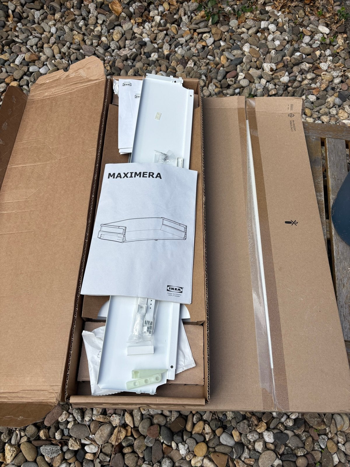 IKEA MAXIMERA lade onderdelen - diverse maten, Ophalen, Overige typen, IKEA, Zo goed als nieuw