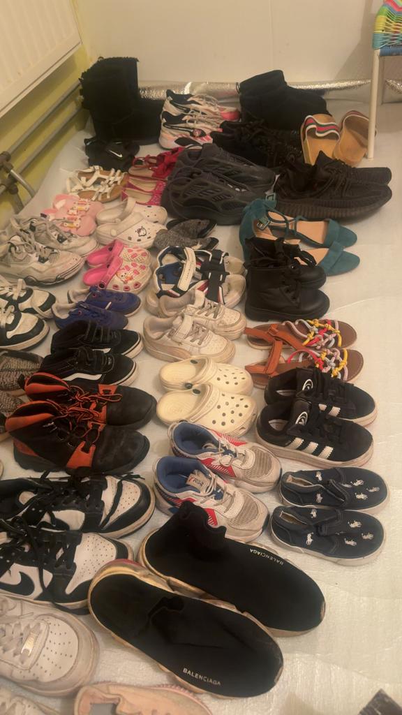 Partij schoenen. Nike, polo,timberland, crocs, Tommy hilfger, Ophalen of Verzenden, Gedragen, Overige kleuren, Overige typen