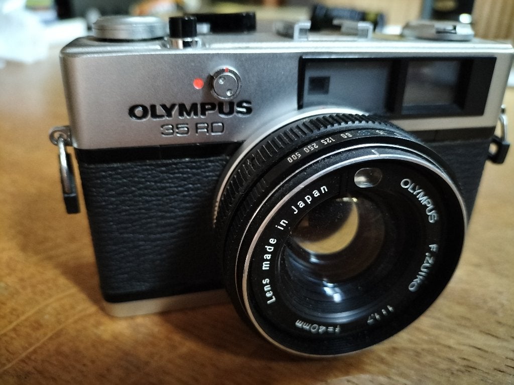 Olympus 35RD camera, Ophalen of Verzenden, Gebruikt, Compact, Olympus