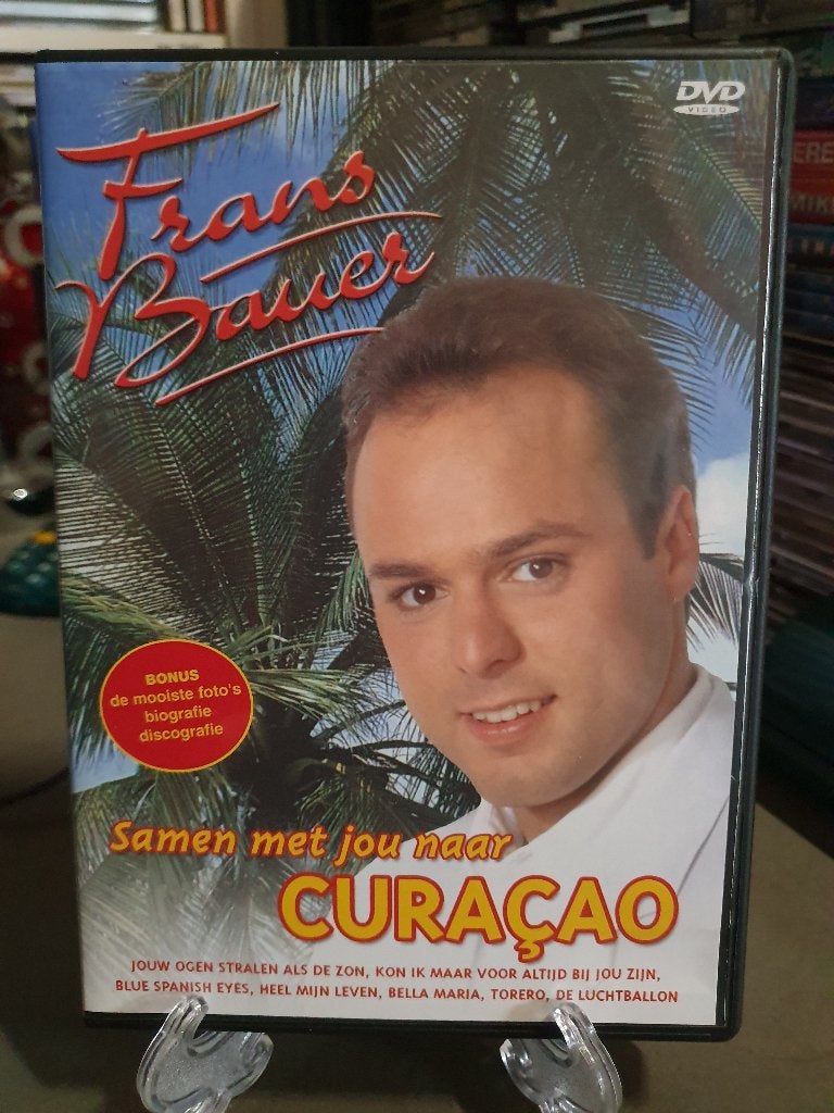 DVD Frans Bauer Samen met jou naar Curaçao, Alle leeftijden, Ophalen, Zo goed als nieuw