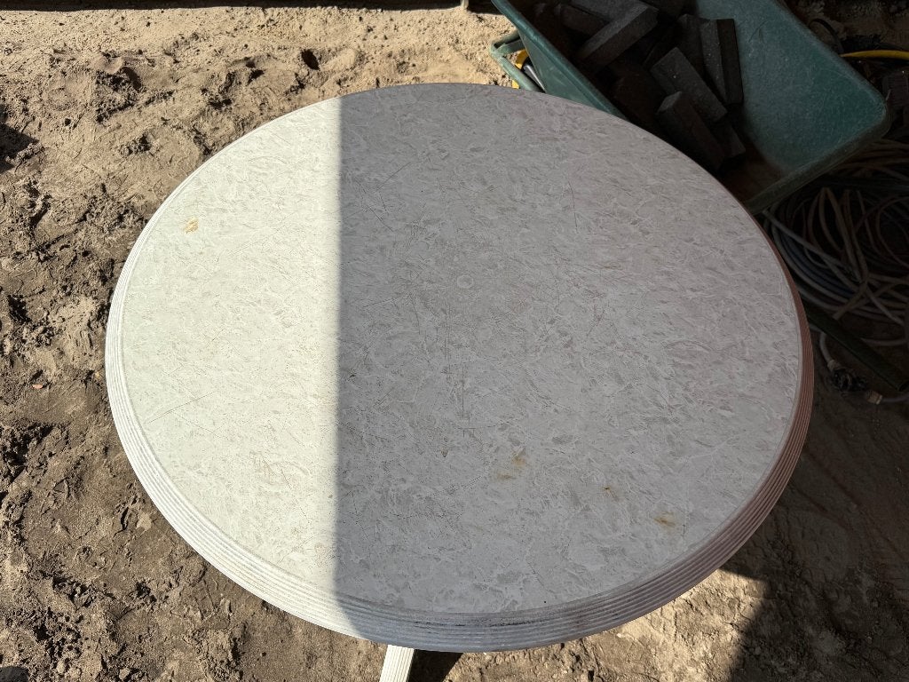 Ronde (tuin)tafel (100cm doorsnee), Ophalen, Gebruikt, Rond, Overige materialen