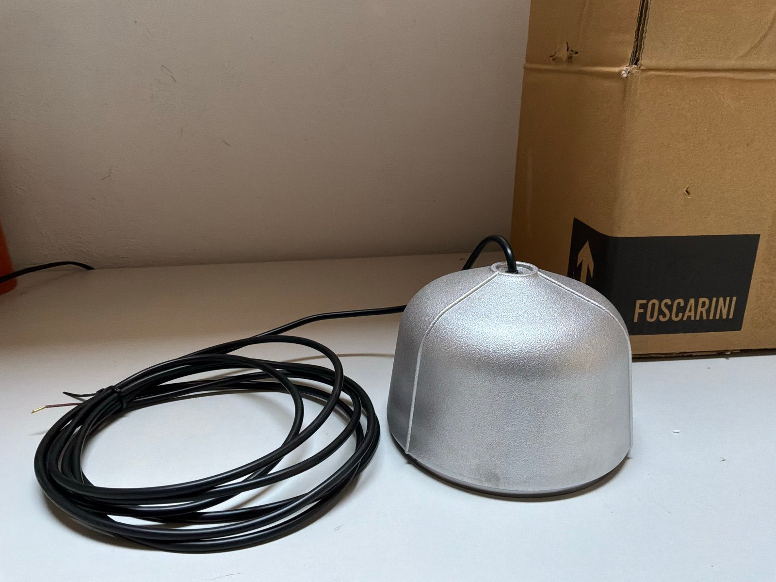 Foscarini Arumi Kleine Hanglamp Aluminium, Huis en Inrichting, Ophalen of Verzenden, Nieuw, Metaal, Overige fittingen