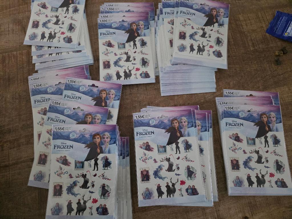 Grote verzameling tattoo stickers, inclusief 110 stuks met F, Ophalen of Verzenden, Nieuw, Sticker