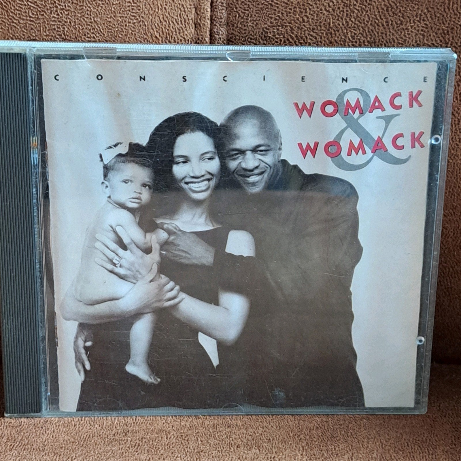 cd. Womack & Womack.    ,conscience,, Gebruikt, Pop, Ophalen of Verzenden, Album