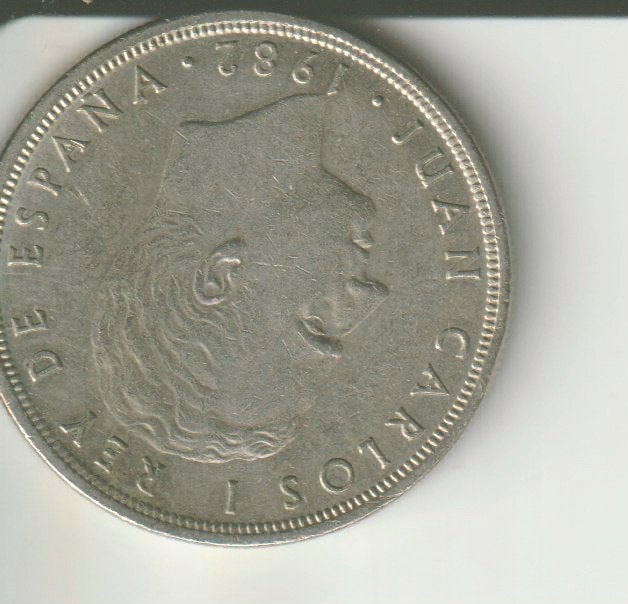 5 peseta 1982 spanje, Verzenden, Overige landen