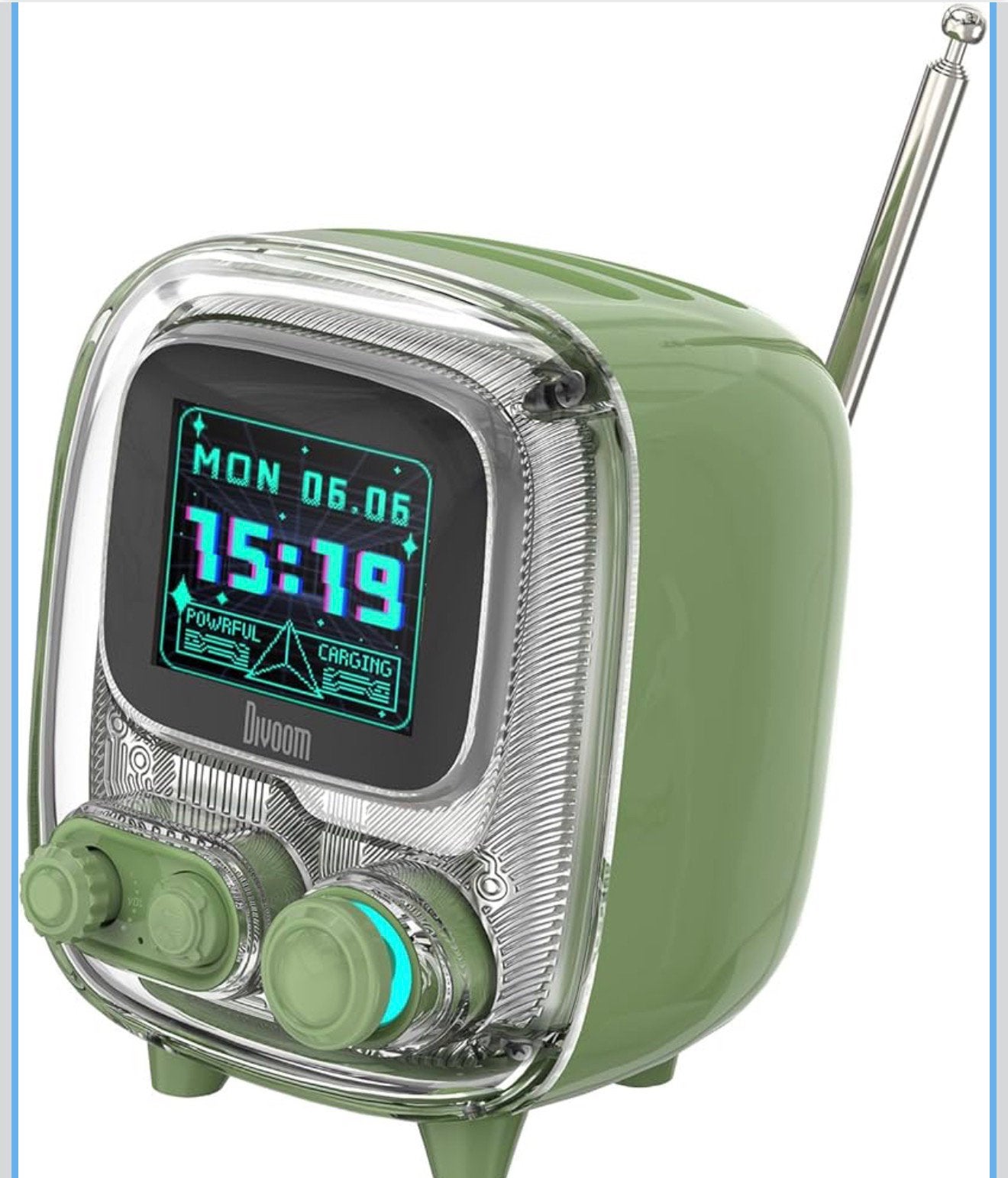 Divoom Tiivoo-2 retro pixel Bluetooth-luidspreker, Overige merken, Overige typen, Ophalen of Verzenden, Zo goed als nieuw