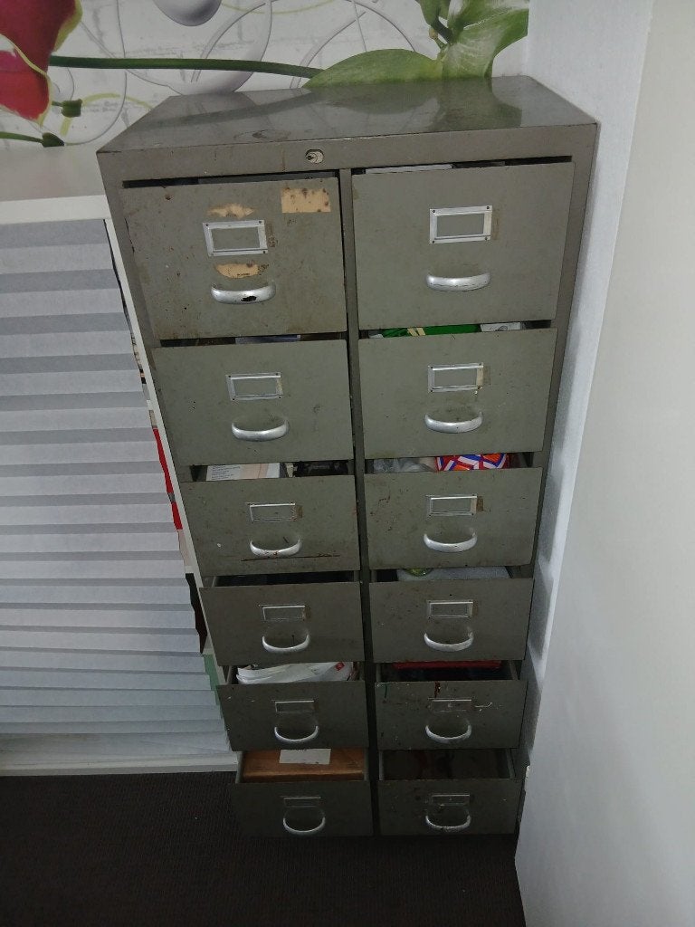 Industriële ladenkast, Ophalen, Gebruikt, 5 laden of meer, 100 tot 150 cm