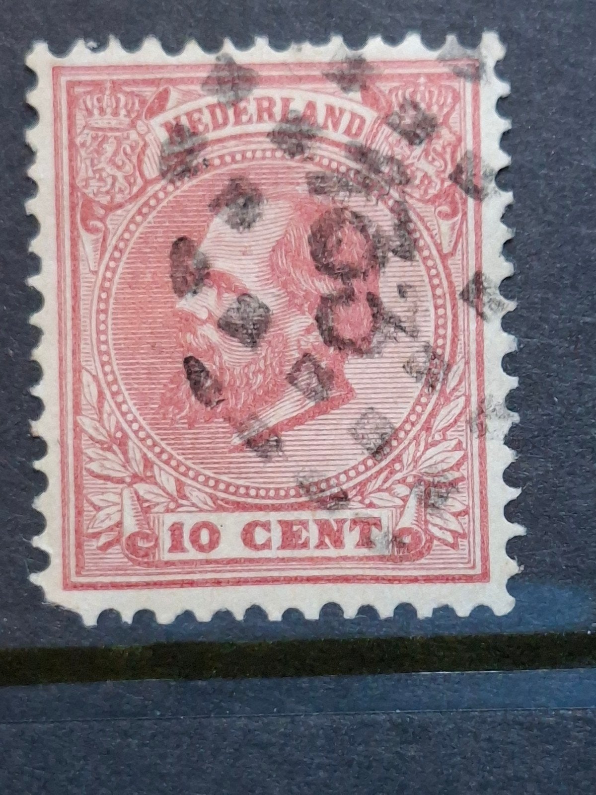Puntstempel zegel nr 133 Zutphen nvph 21, Postzegels en Munten, Postzegels | Nederland, Ophalen of Verzenden