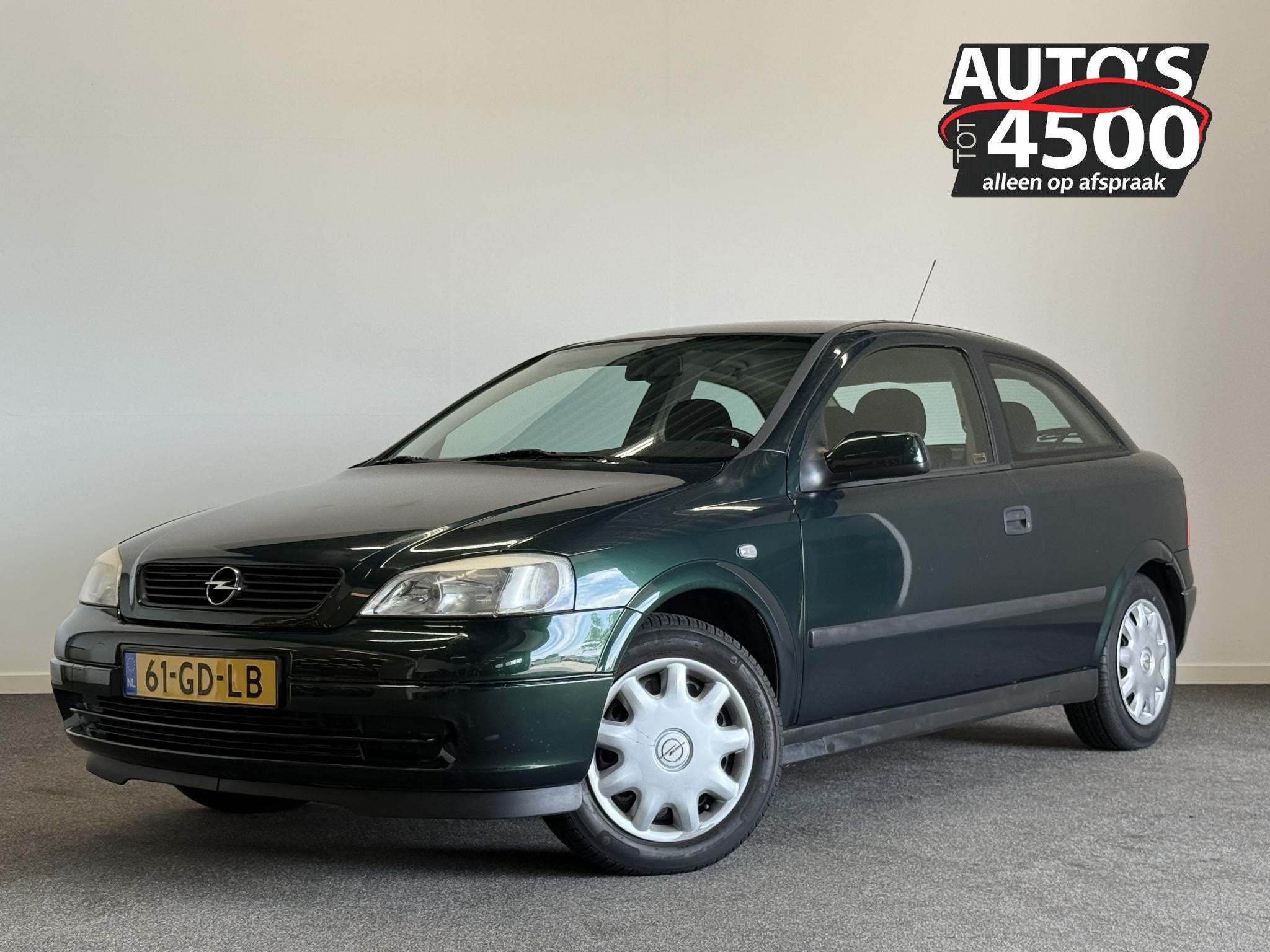 Opel Astra 1.6 Pearl Airco! Trekhaak! Uniek!, Auto's, Voorwielaandrijving, Gebruikt, 4 cilinders, 1054 kg