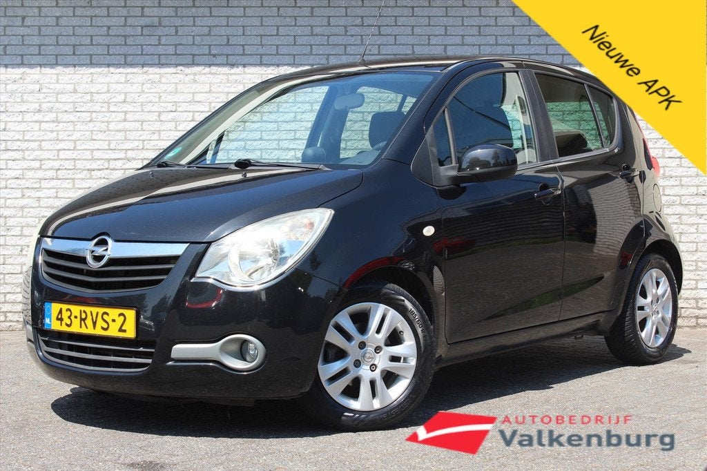 OPEL Agila 1.2 Edition | Airco | Radio, Auto's, Opel, 4 cilinders, 965 kg, Zwart, Origineel Nederlands