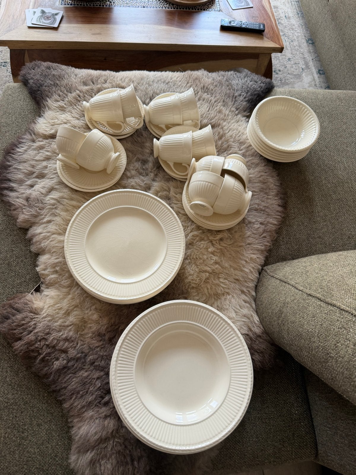 Wedgwood Edme servies set - ook als set te koop!, Klassiek, Ophalen of Verzenden, Zo goed als nieuw, Wedgwood