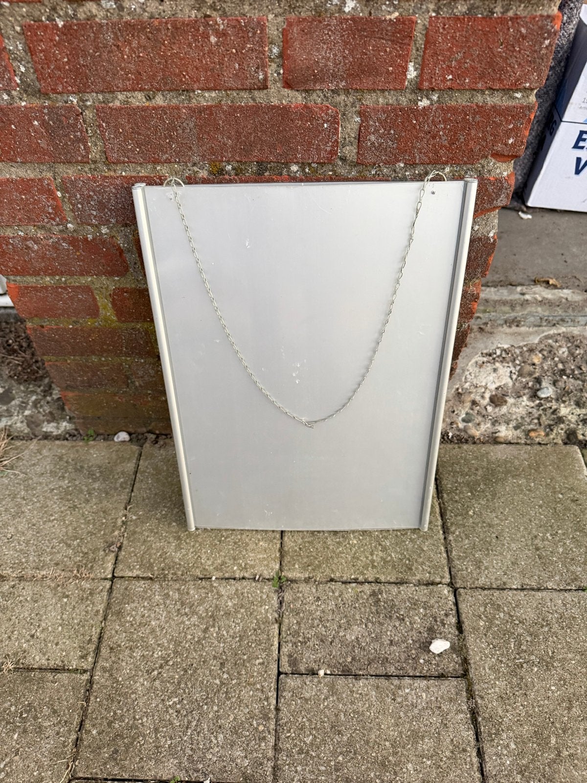 Hangende posterlijst / infohouder aluminium/kunststof, Ophalen of Verzenden