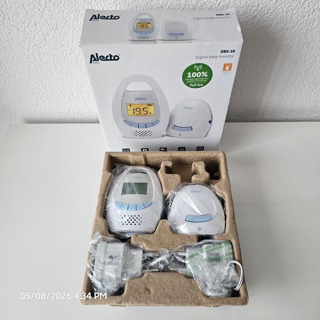 Nieuwe babyfoon / Alecto DBX-20 Digitale Babyfoon/kinder, Ophalen