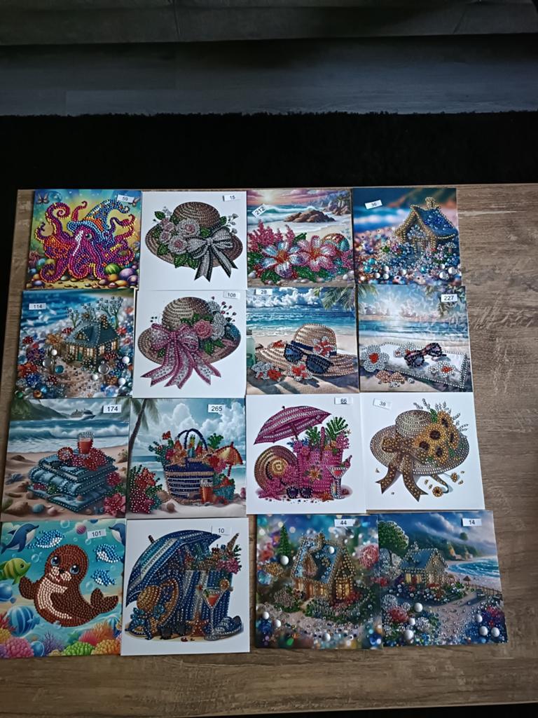 Mooie daimond painting kaarten, Ophalen of Verzenden, Nieuw, Overige thema's
