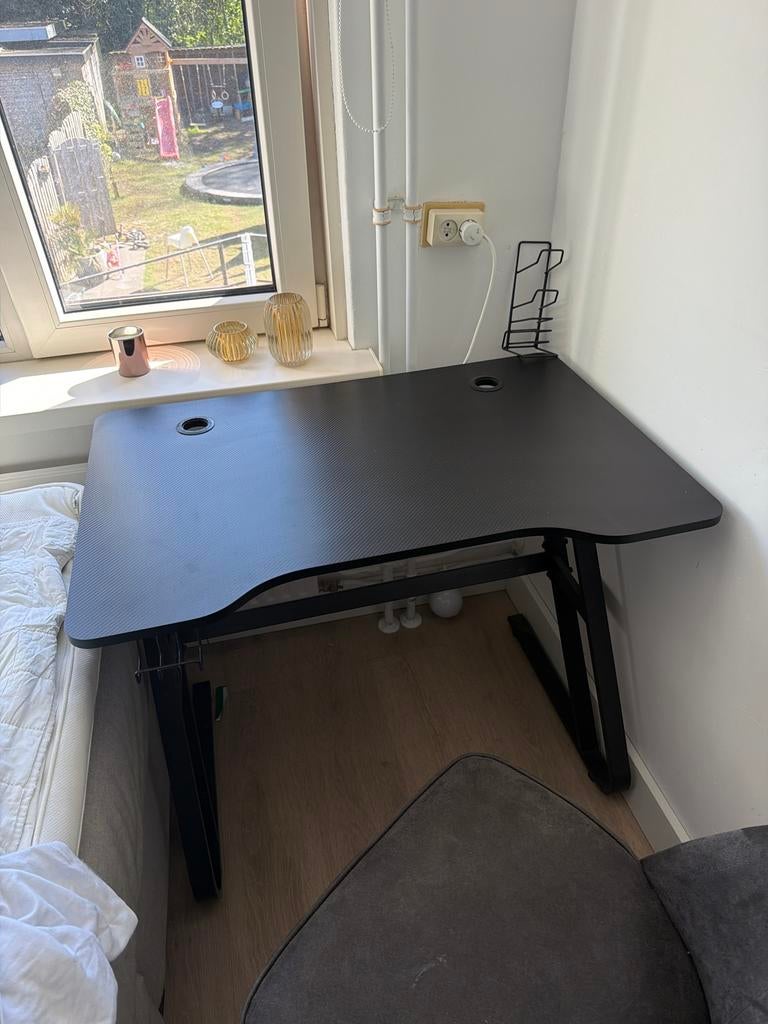 Nieuw Gaming Bureau 90 cm - Perfect voor elke gamer!, Ophalen, Zwart, Spaanplaat of MDF, Nieuw