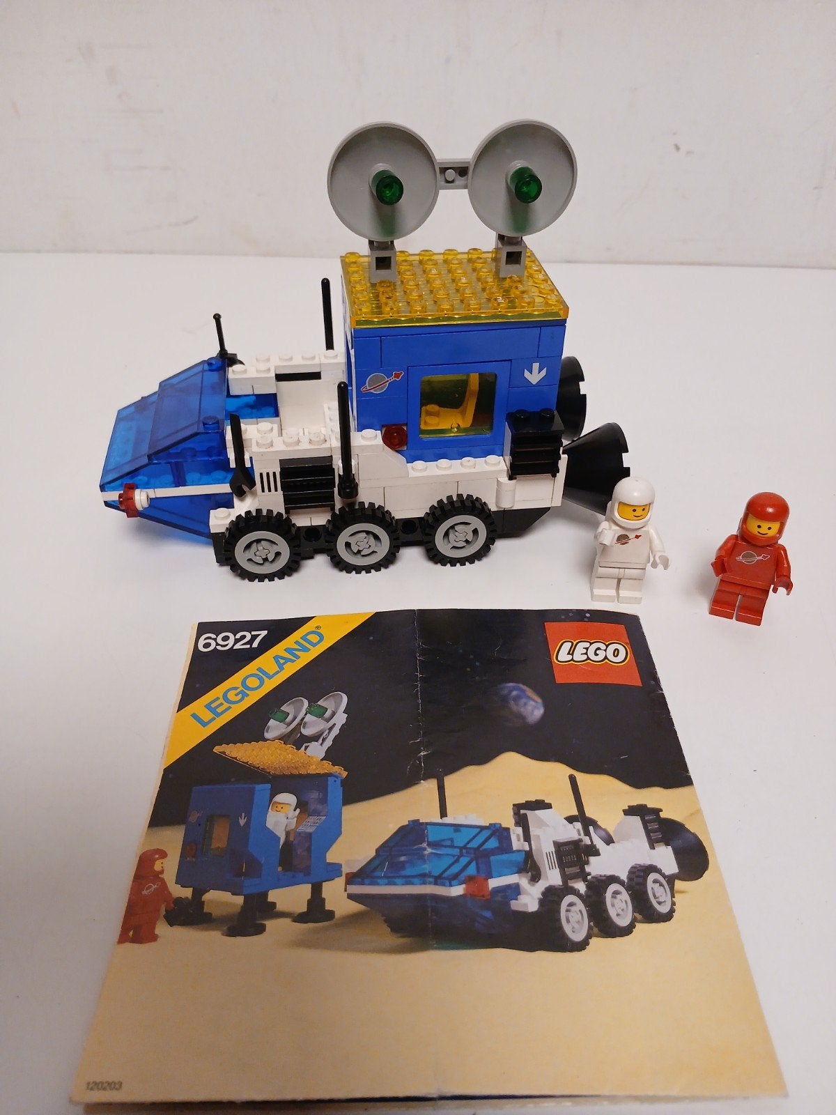 Lego 6927 all terain vehicle classic space lego met boekje, Kinderen en Baby's, Speelgoed | Duplo en Lego, Ophalen of Verzenden