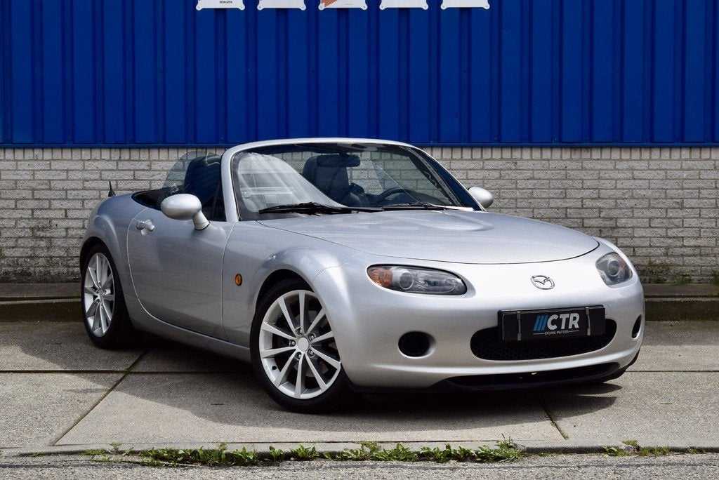 Mazda MX-5 Touring 2.0 met nwe gereviseerde motor, Auto's, Achterwielaandrijving, Gebruikt, Zwart, Cabriolet