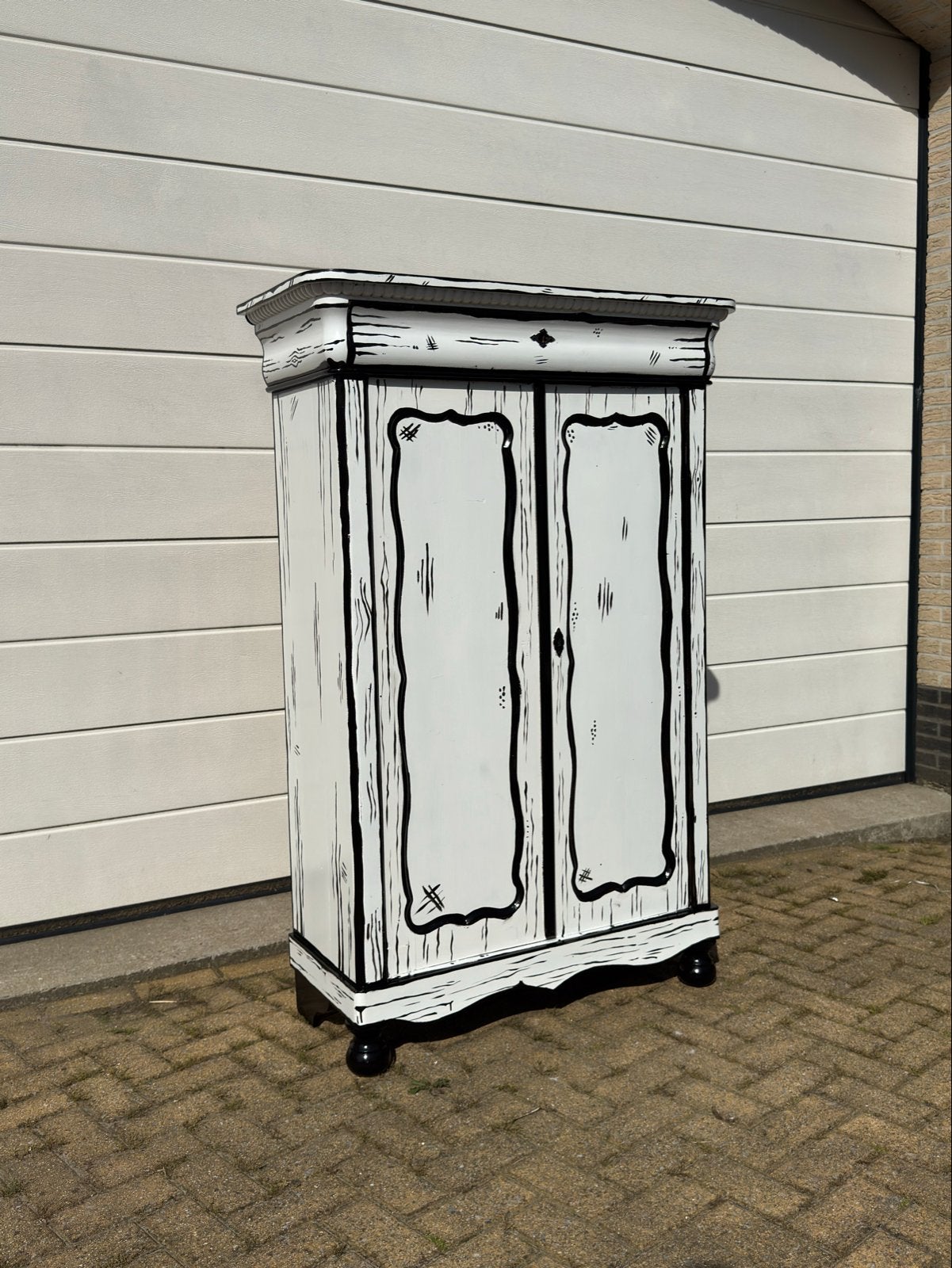 Designer Handgemaakte Cartonifiseerde Kast, Ophalen, Gebruikt, 50 tot 100 cm, 150 tot 200 cm