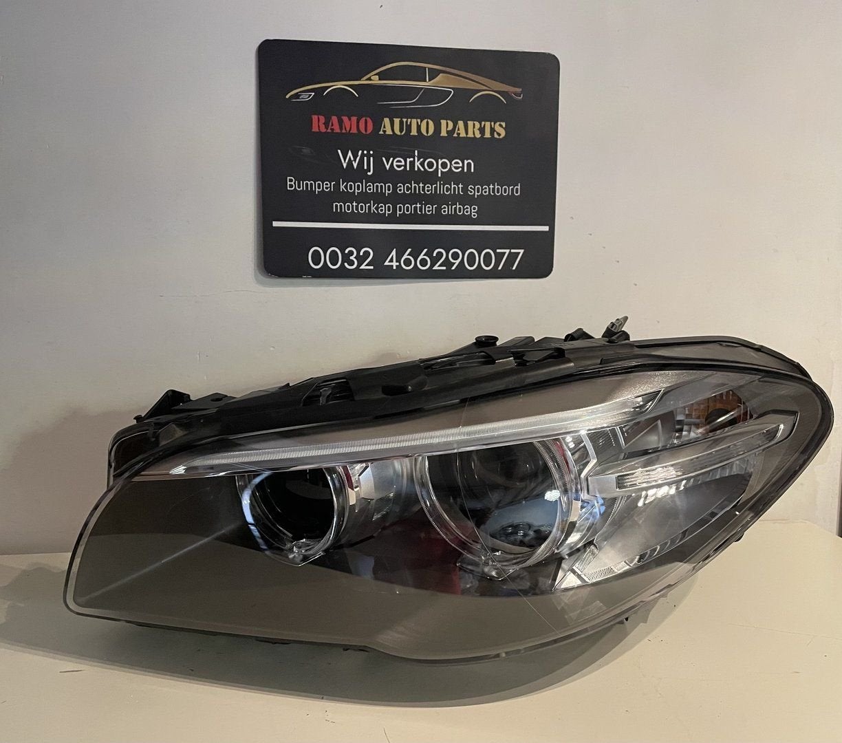 KOPLAMP BMW 5 SERIE F10 F11 XENON ADAPTIVE LED RECHTS 742415, Gebruikt, -, -, Ophalen of Verzenden