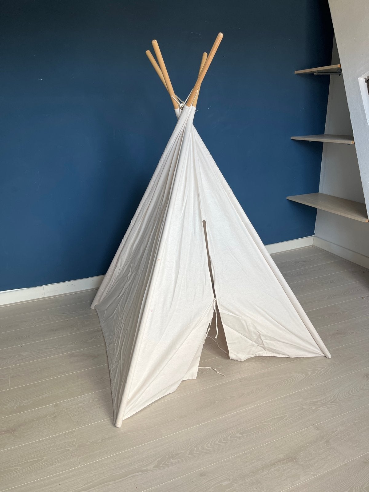 Kids Concept Tipi Speeltent - Wit, Ophalen, Gebruikt, Jongen of Meisje