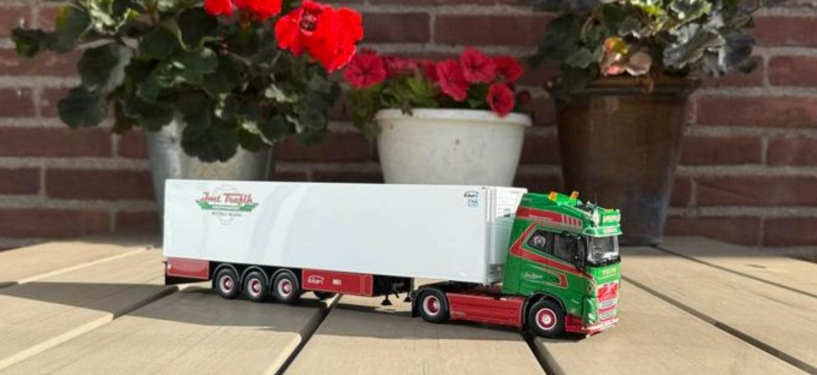 Volvo FH met koeloplegger van Jan mues., Ophalen of Verzenden, Zo goed als nieuw, Bus of Vrachtwagen, Wsi