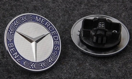 MERCEDES MOTORKAP EMBLEEM 57MM DIAMETER, Ophalen of Verzenden, Nieuw