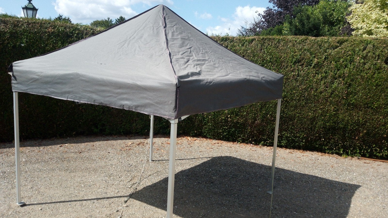 Partytent met zijwanden  2x2 m antraciet, Tuin en Terras, Ophalen, Zo goed als nieuw, Minder dan 5 meter, Minder dan 4 meter