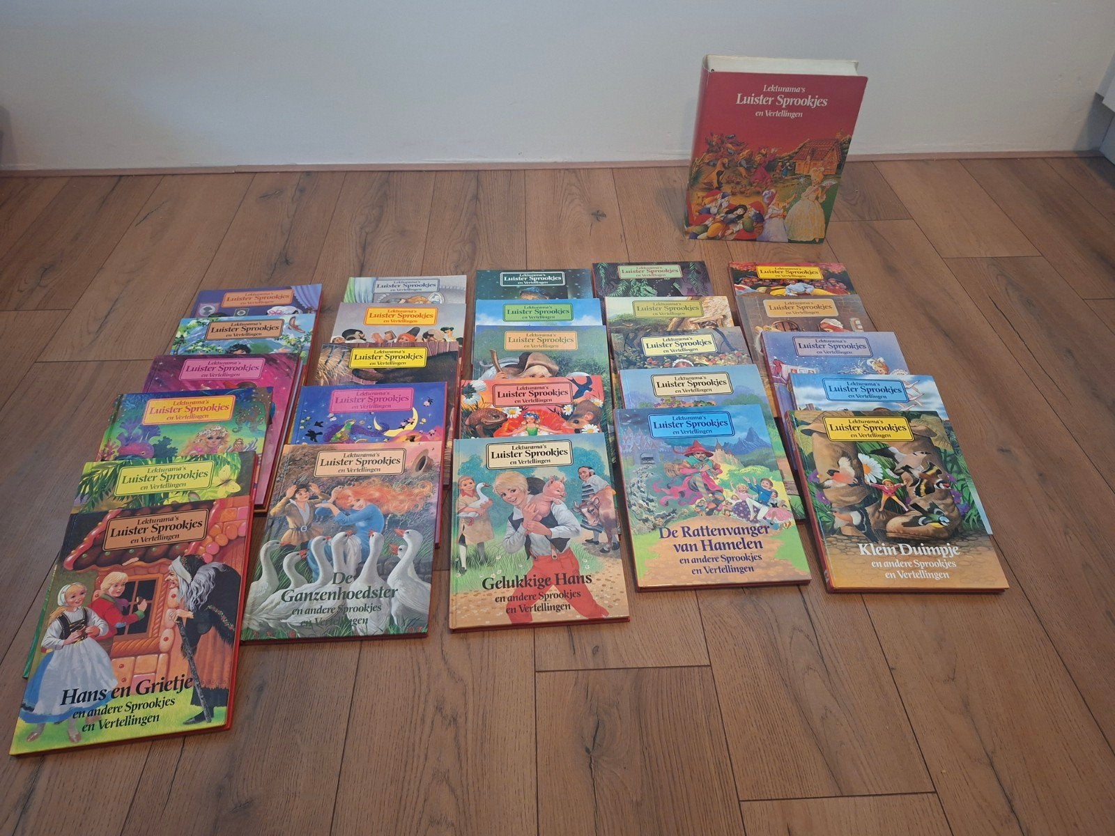 ​Grote Collectie Lekturama Luister Sprookjes - Boeken + Case, Alle leeftijden, Ophalen of Verzenden, Zo goed als nieuw, Overige typen