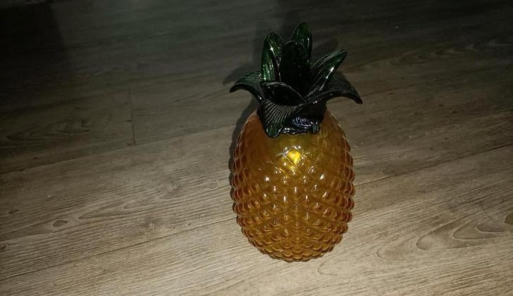 🍍❇️🍍glazen ananas🍍❇️🍍, Huis en Inrichting, Woonaccessoires | Overige, Verzenden, Zo goed als nieuw