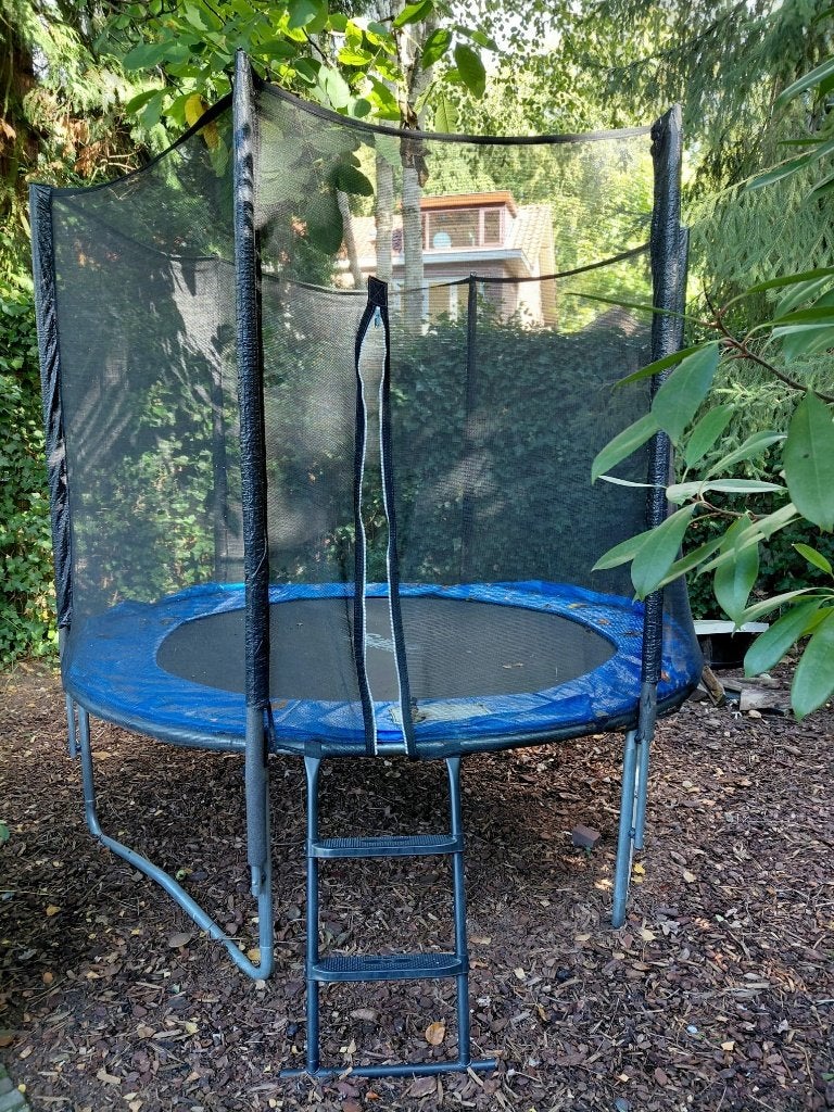 Salta Combo 244 cm Antraciet - Trampoline, Ophalen, Gebruikt