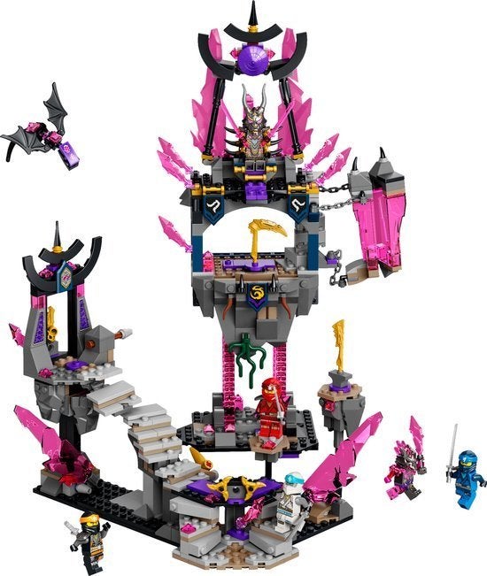 LEGO 71771 The Crystal King Temple, Compleet, Lego, Ophalen of Verzenden, Zo goed als nieuw