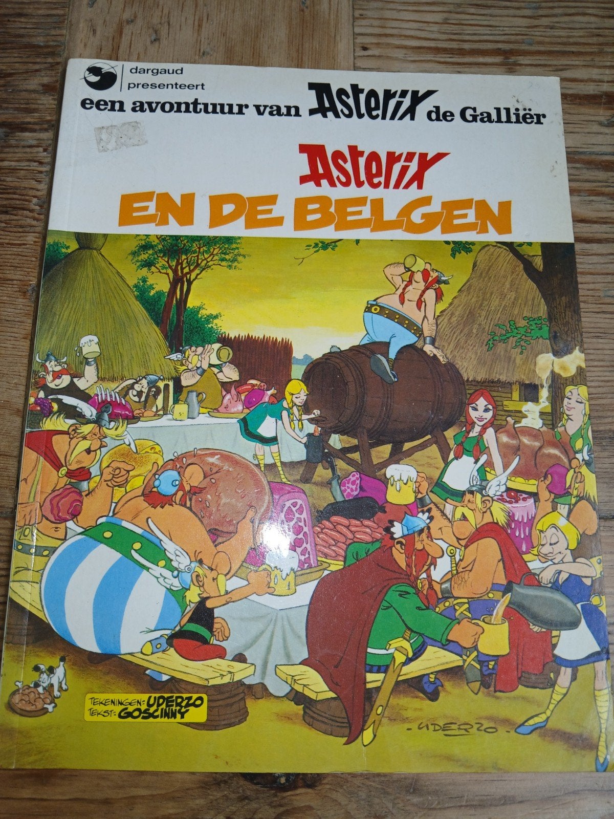 Asterix en de Belgen - Klassiek stripboek, Ophalen of Verzenden