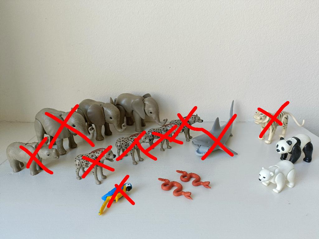 playmobil verschillende dieren (dierentuin) per stuk, Kinderen en Baby's, Speelgoed | Playmobil, Gebruikt, Los playmobil, Ophalen of Verzenden