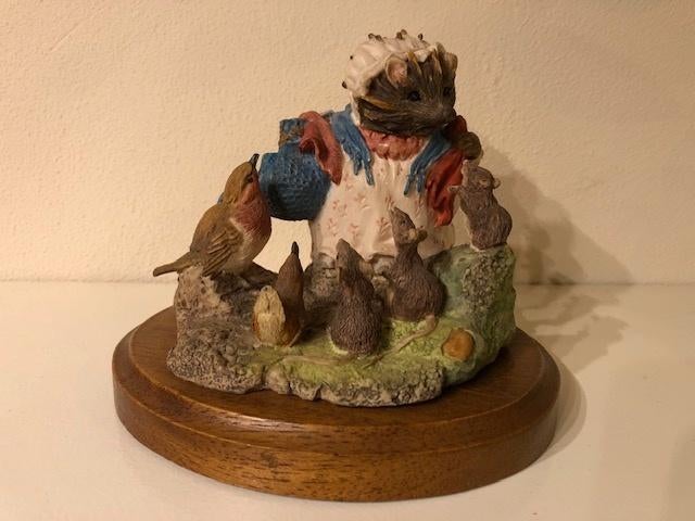 Beatrix Potter Beeldje Egel Mrs Tiggy-Winkle, John Beswick, Ophalen of Verzenden, Zo goed als nieuw, Dier