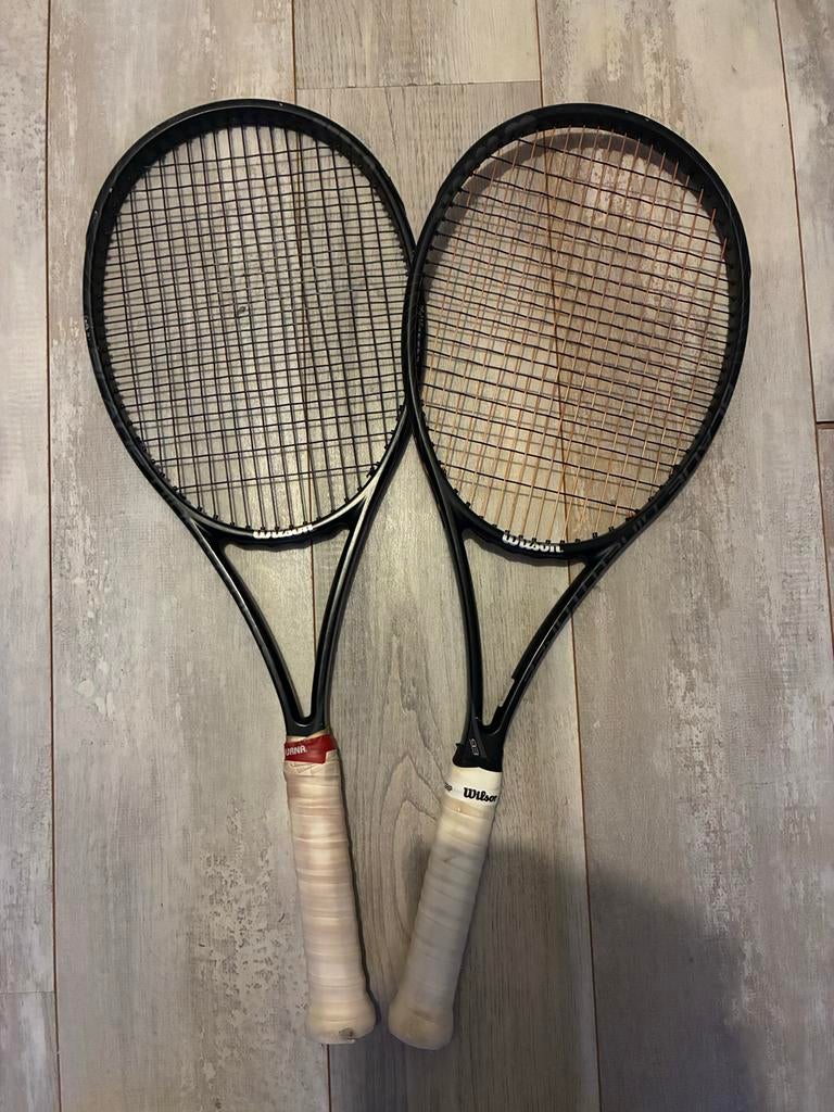 2 Wilson Blade 93 Amplifeel tennisrackets, Gebruikt, Ophalen of Verzenden, Wilson, Racket