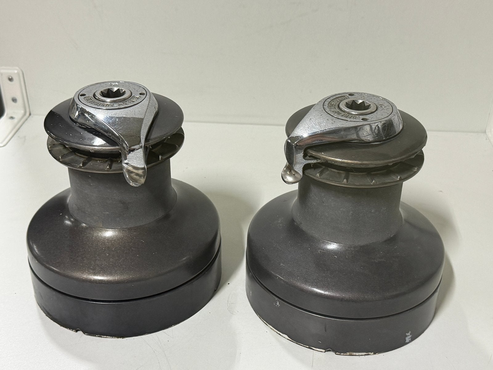 2 x Barlow 28 Australia two speed selftailing lier, Ophalen of Verzenden, Gebruikt, Overige typen