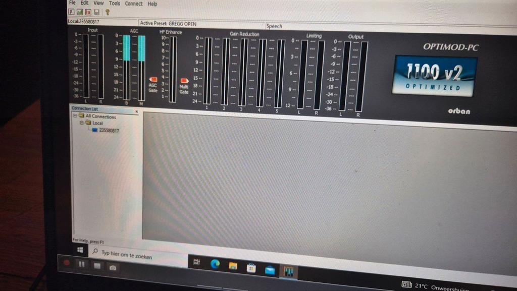 Orban pc voor een top sound op fm, Ophalen, Audio