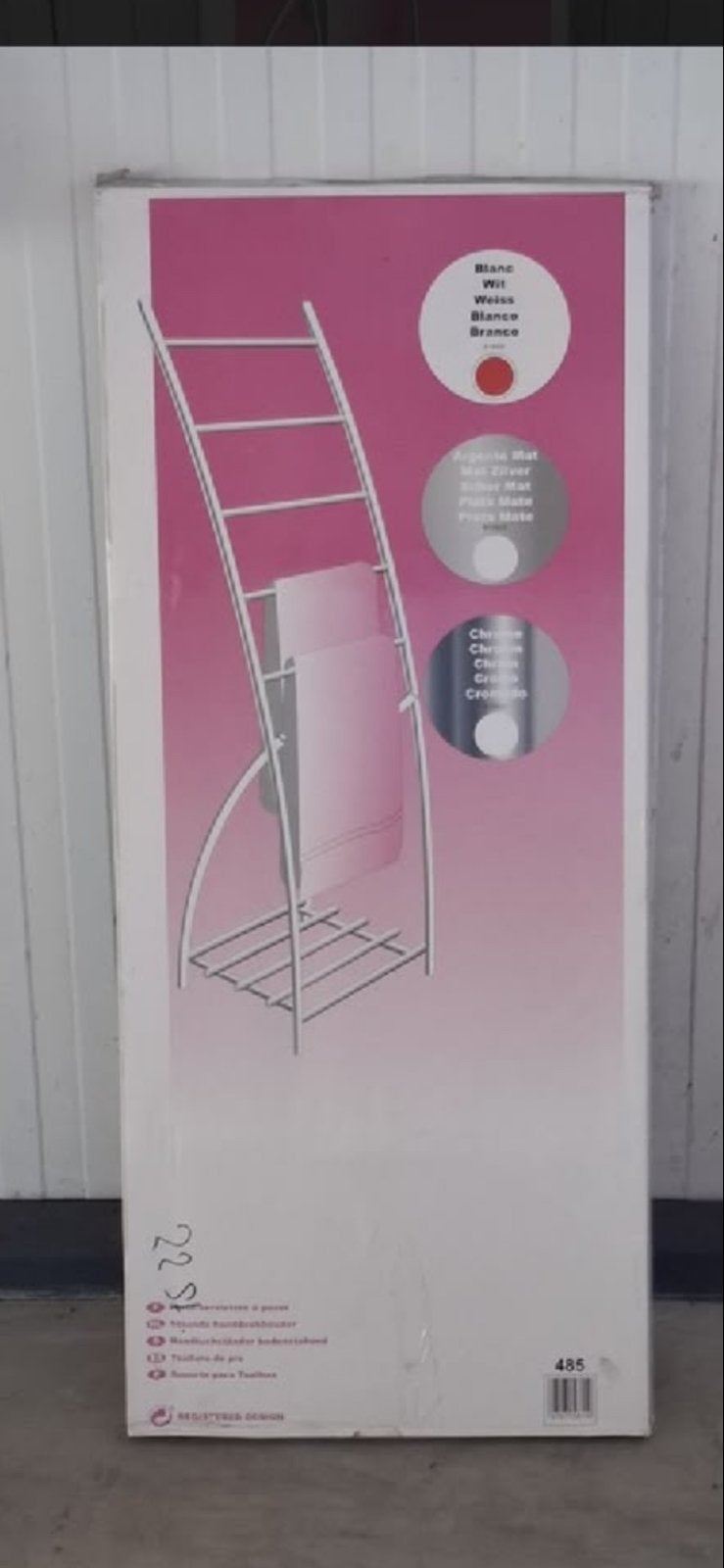 Allibert Handdoekrek - Nieuw in doos, Ophalen of Verzenden, Nieuw, Rvs, Overige typen