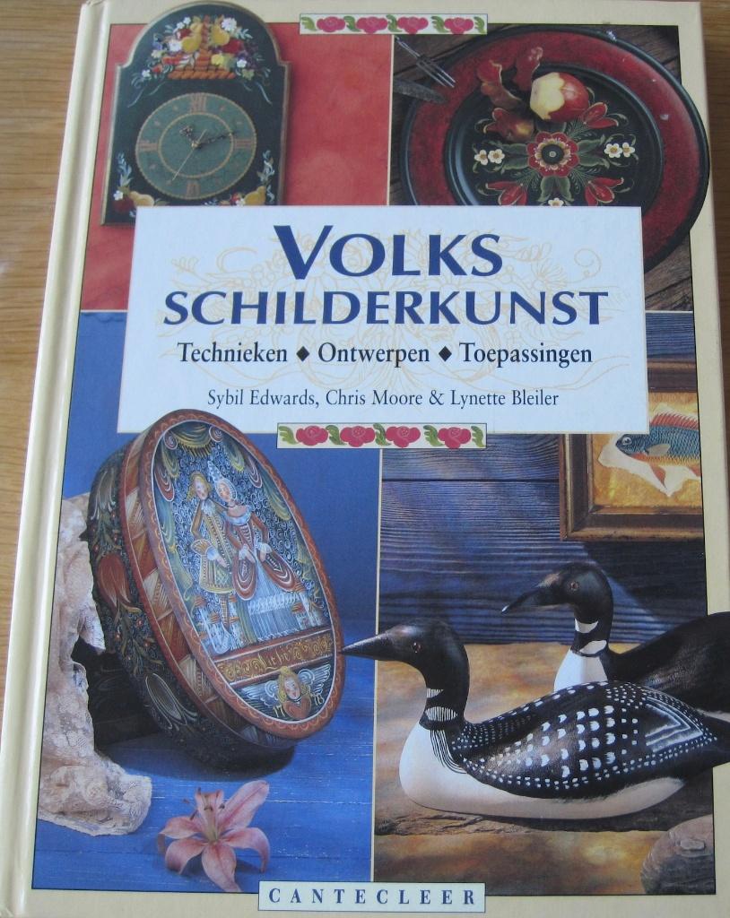 Volksschilderkunst - technieken - ontwerpen - toepassingen, Boeken, Hobby en Vrije tijd, Ophalen of Verzenden, Zo goed als nieuw