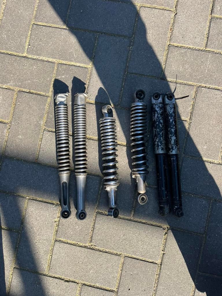 Schokbrekers voor oldtimers brommers, Fietsen en Brommers, Brommeronderdelen | Oldtimers, Ophalen, Overige typen, Overige merken