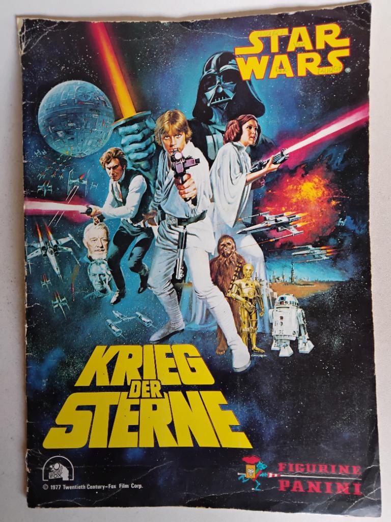 Star Wars vintage boek Panini Duitse uitgave compleet, Verzamelen, Star Wars, Ophalen of Verzenden, Gebruikt, Boek of Poster