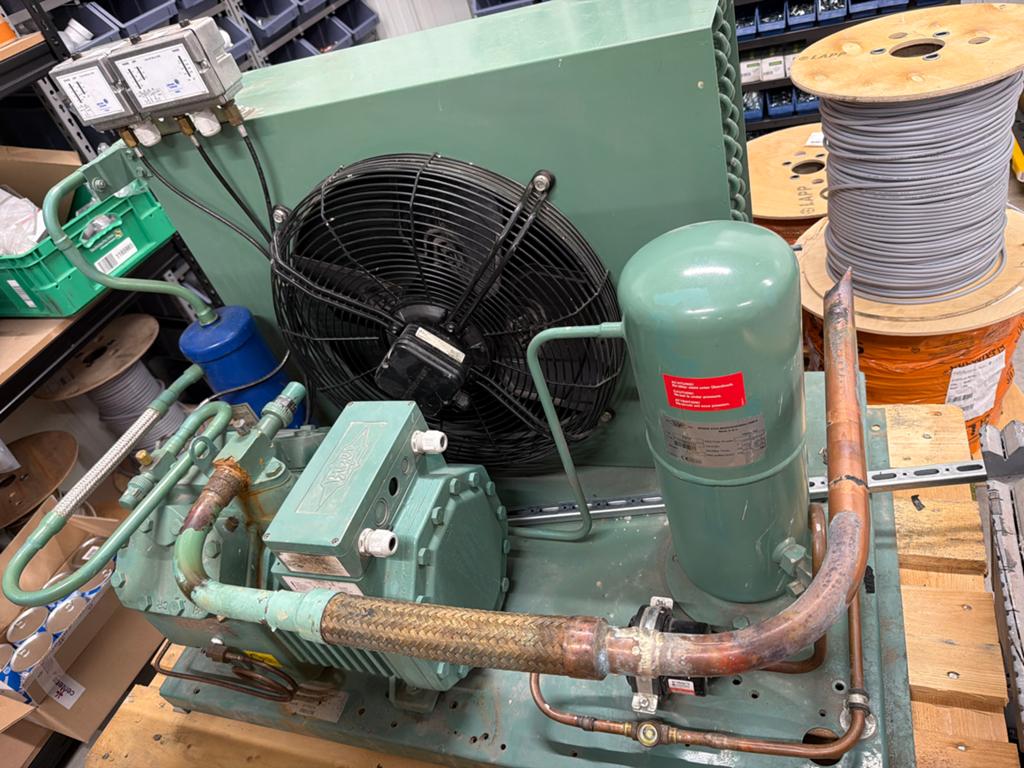 Bitzer koel/vries aggeregaat compleet met verdamper 60-80m3, Ophalen
