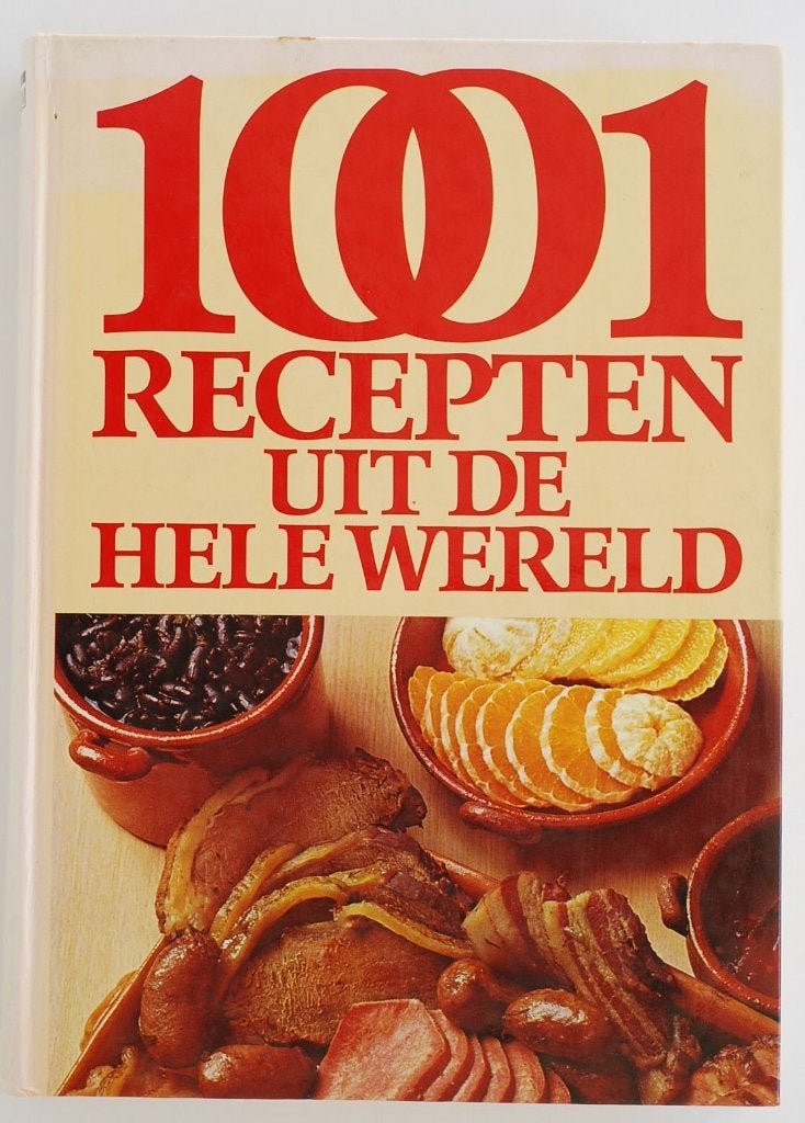 Kookboek jaren 80: 1001 recepten uit de hele wereld, Verzenden, Zo goed als nieuw