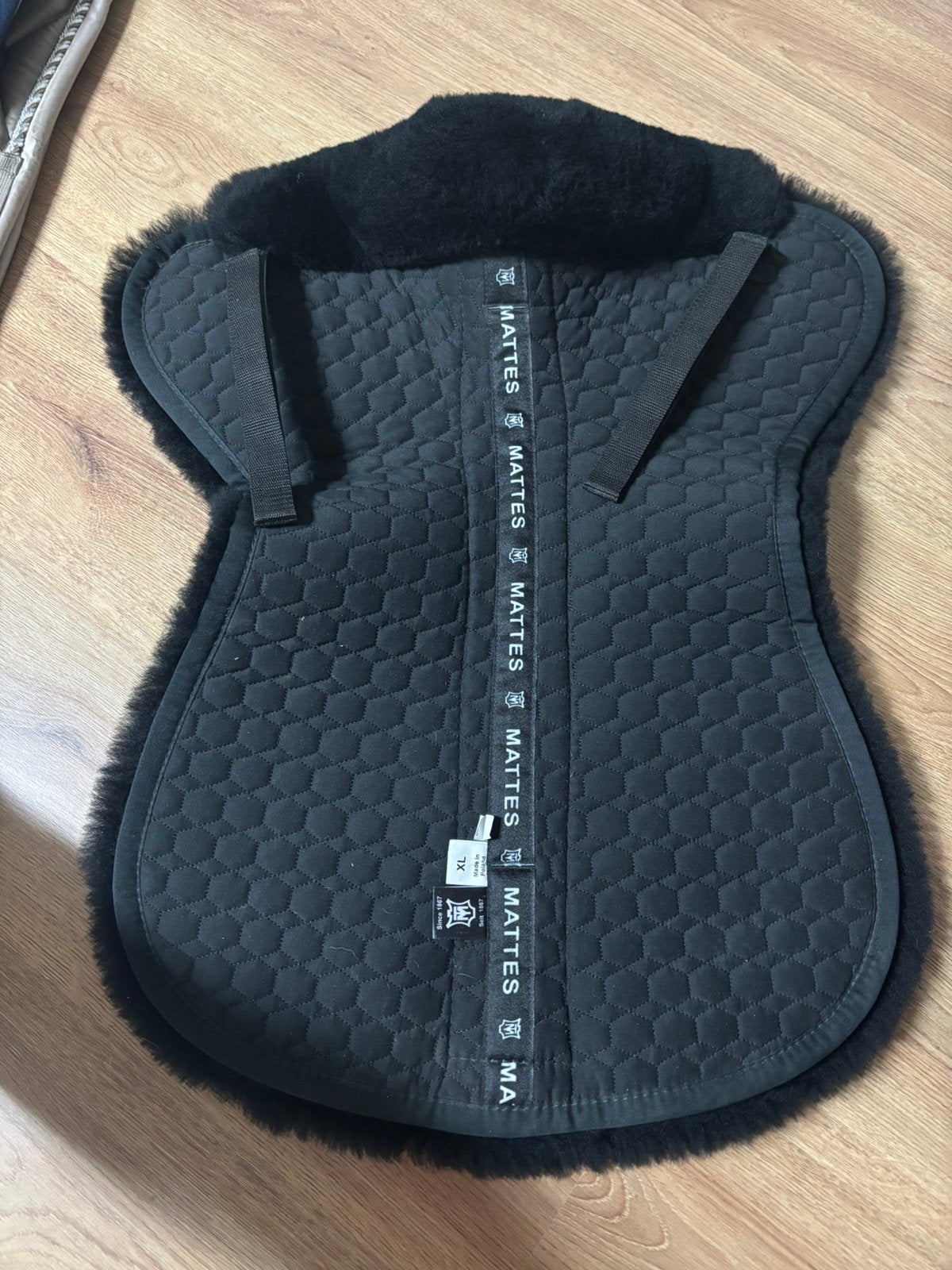 Nieuwe Mattes onderlegger zwart XL dressuur, Extra Full (XL), Ophalen of Verzenden, Zo goed als nieuw, Mattes