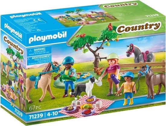 Playmobil Country Picknick met Paarden 71239, Kinderen en Baby's, Speelgoed | Playmobil, Ophalen, Losse onderdelen, Overige typen
