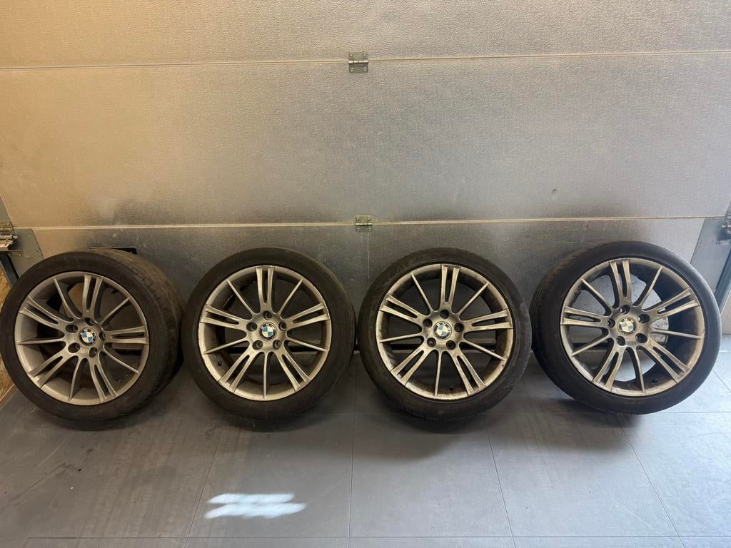 18 inch breedset wielen voor bmw velgen en banden, Ophalen, 18 inch, Gebruikt, Banden en Velgen