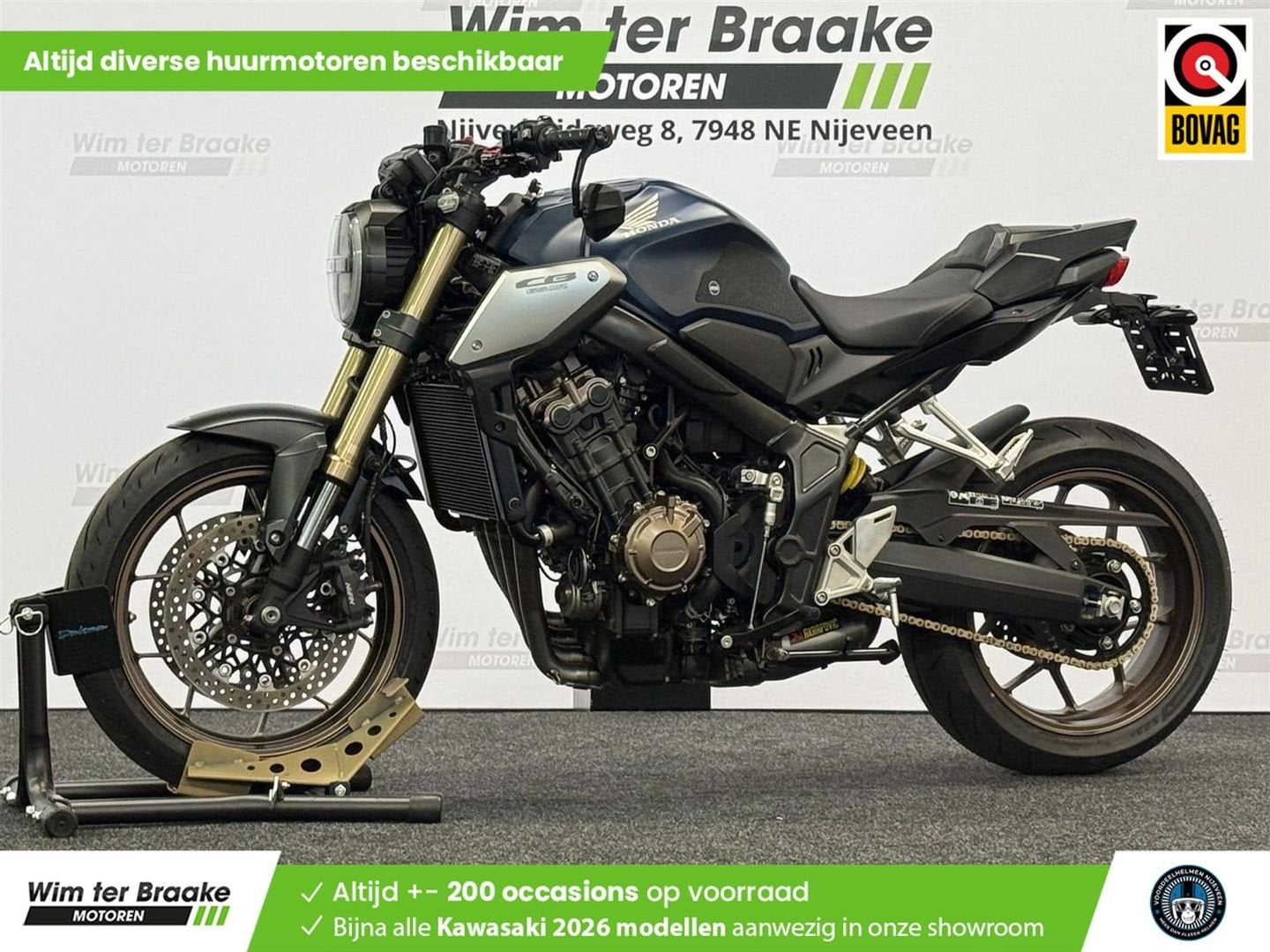 Honda CBR 650 R ABS (bj 2019) 17,557 km, HONDA, 4 cilinders, 649 cc, Bedrijf