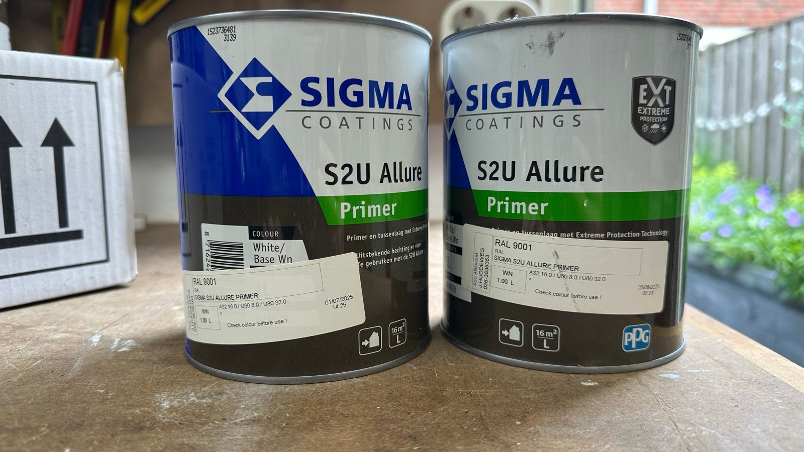 Sigma S2U Allure Primer RAL9001 - Ongeopend, Ophalen, Wit, Nieuw, Verf