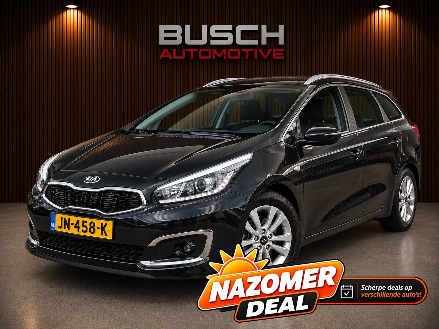 Kia Cee'd Sportswagon 1.0 T-GDi First Edition | CAMERA | NAV, Voorwielaandrijving, Dealer onderhouden, Stof, Gebruikt