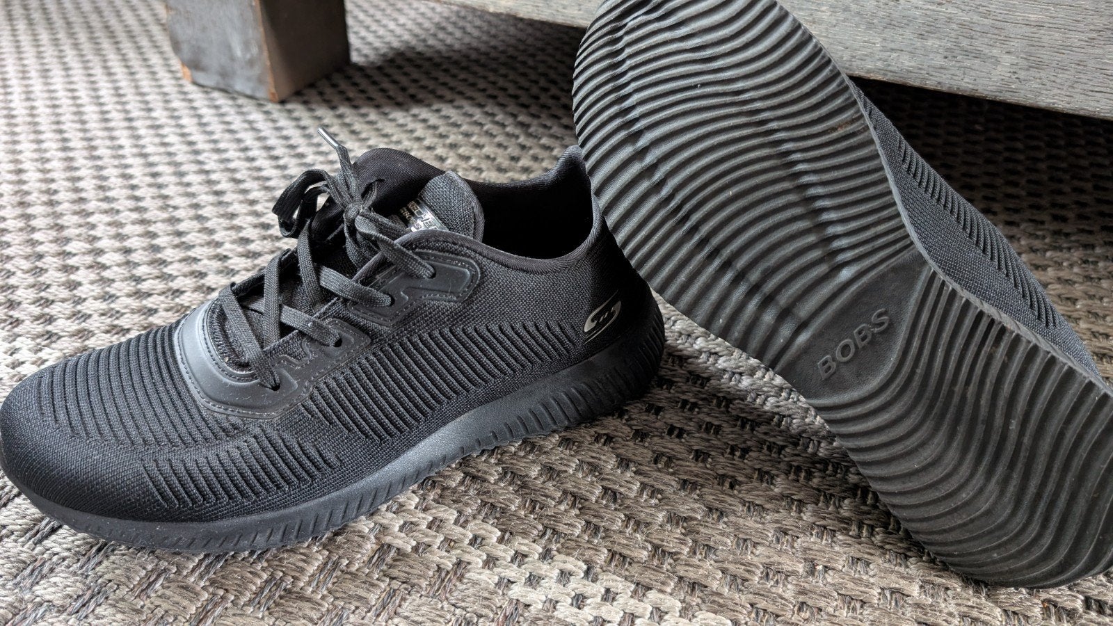 Skechers BOBS Squad Tough Talk • Maat 39 • Zgan!, Kleding | Dames, Schoenen, Verzenden, Zo goed als nieuw, Zwart, Sneakers of Gympen
